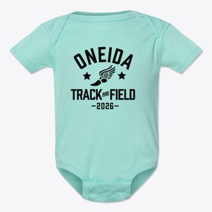 Oneida Elementary School Track and Field Baby Onesie
