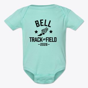 Bell Intermediate School Track and Field Baby Onesie