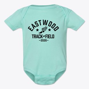 Eastwood Senior High School Track and Field Baby Onesie