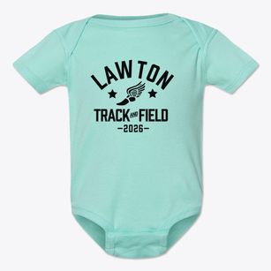Lawton High School Track and Field Baby Onesie