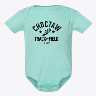 Choctaw High School Track and Field Baby Onesie