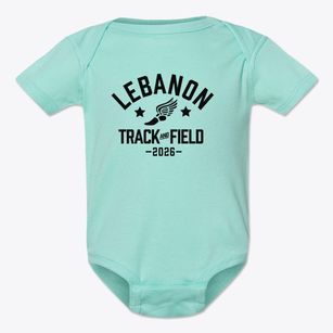 Lebanon High School Track and Field Baby Onesie