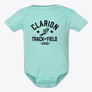 Clarion Area Elementary School Track and Field Baby Onesie