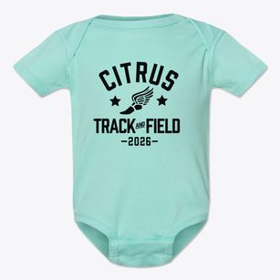 Citrus Elementary School Track and Field Baby Onesie
