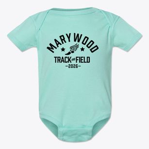 Marywood Track and Field Baby Onesie