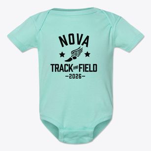Nova Center Track and Field Baby Onesie