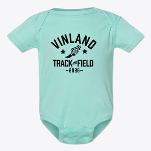 Vinland Elementary School Track and Field Baby Onesie