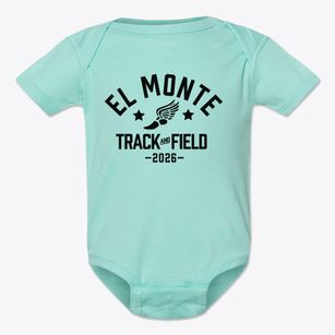 El Monte Christian School Track and Field Baby Onesie
