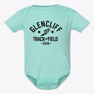 Glencliff Elementary School Track and Field Baby Onesie