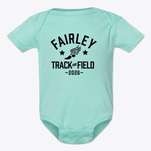 Fairley High School Track and Field Baby Onesie