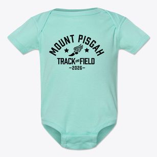 Mount Pisgah Middle School Track and Field Baby Onesie