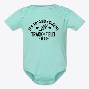 San Antonio Academy Of Texas Track and Field Baby Onesie