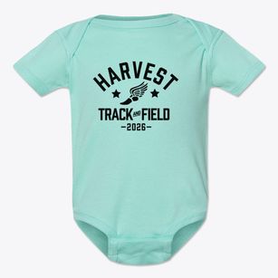 Harvest Track and Field Baby Onesie
