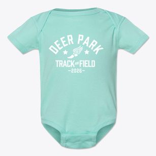 Deer Park Junior High School Track and Field Baby Onesie