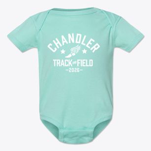 Chandler Elementary School Track and Field Baby Onesie