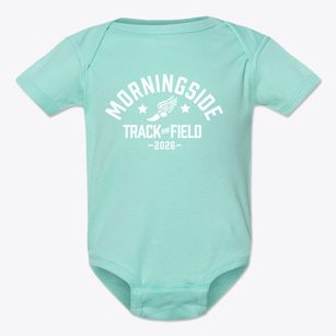 Morningside Elementary School Track and Field Baby Onesie