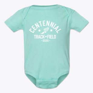 Centennial Middle School Track and Field Baby Onesie
