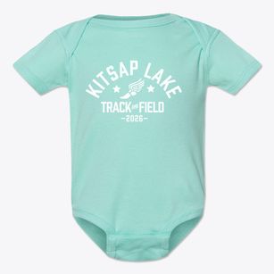 Kitsap Lake Elementary School Track and Field Baby Onesie