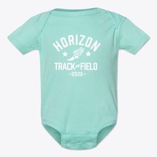 Horizon Elementary School Track and Field Baby Onesie