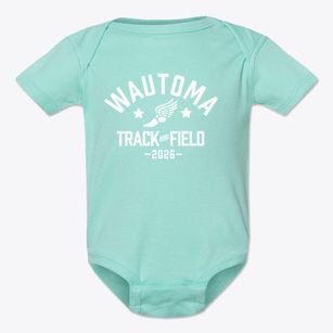 Wautoma High School Track and Field Baby Onesie