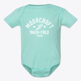 Moorcroft High School Track and Field Baby Onesie
