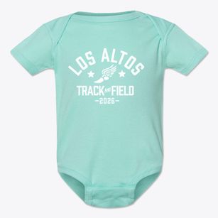 Los Altos Elementary School Track and Field Baby Onesie