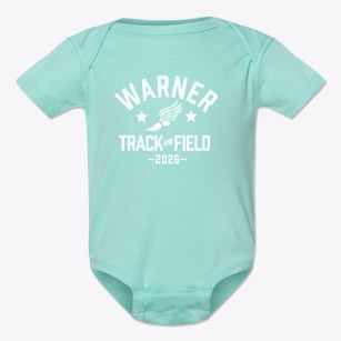 Warner Elementary School Track and Field Baby Onesie