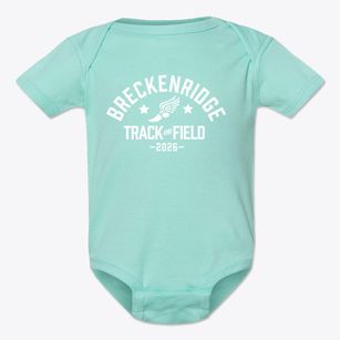 Breckenridge School Track and Field Baby Onesie