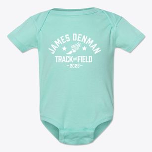 James Denman Middle School Track and Field Baby Onesie