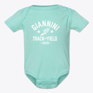 Giannini Middle School Track and Field Baby Onesie
