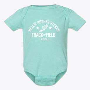 Nellie Hughes Stokes Elementary School Track and Field Baby Onesie