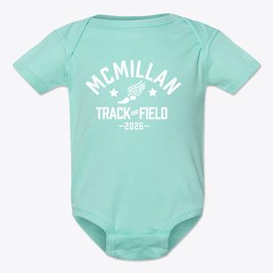 Mcmillan Community School Track and Field Baby Onesie