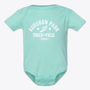 Audubon Park Elementary School Track and Field Baby Onesie