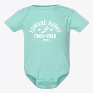 Edmund Burke Academy Track and Field Baby Onesie