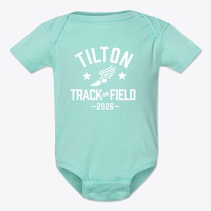 Tilton Elementary School Track and Field Baby Onesie