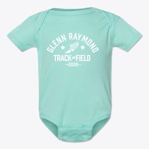 Glenn Raymond School Track and Field Baby Onesie