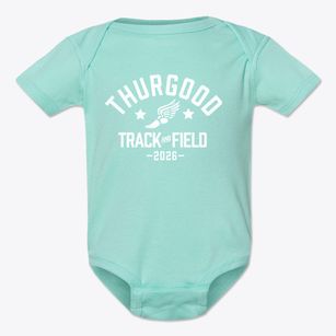 Thurgood Marshall High Track and Field Baby Onesie