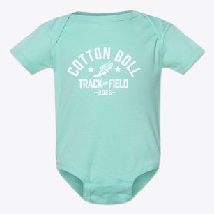 Cotton Boll Elementary School Track and Field Baby Onesie