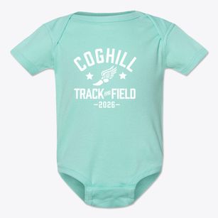Coghill Elementary School Track and Field Baby Onesie