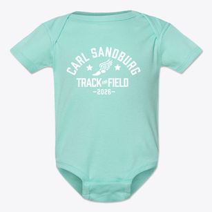 Carl Sandburg Learning Center Track and Field Baby Onesie