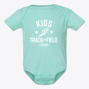 Kids Expectation School Track and Field Baby Onesie