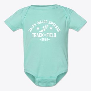 Ralph Waldo Emerson Elementary School Track and Field Baby Onesie