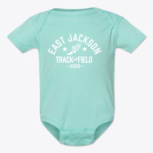 East Jackson High School Track and Field Baby Onesie
