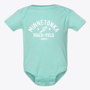 Minnetonka Middle School West Track and Field Baby Onesie