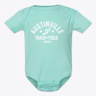 Austinville Elementary School Track and Field Baby Onesie