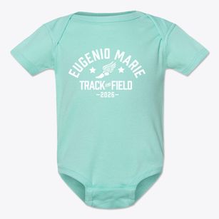 Eugenio Marie De Hostos School 19 Track and Field Baby Onesie