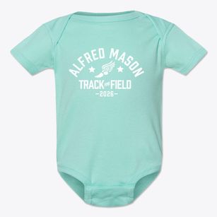 Alfred Mason Track and Field Baby Onesie