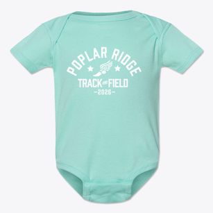 Poplar Ridge Intermediate School Track and Field Baby Onesie