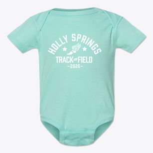 Holly Springs High School Track and Field Baby Onesie