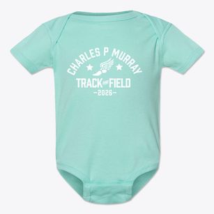 Charles P Murray Middle School Track and Field Baby Onesie